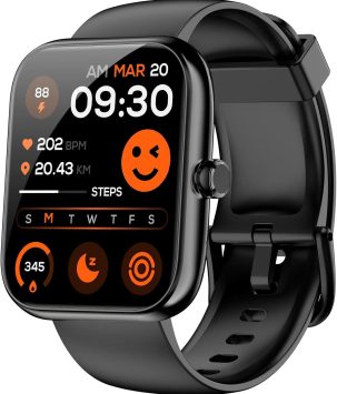 Smart Watch for Men Women, 1.95'' HD Curved Screen Smartwatch(Answer/Make Call), Fitness Tracker with 112 Sport Modes, IP68 Waterproof Fitness Watch with Heart Rate/Sleep Monitor/Pedometer/Calories